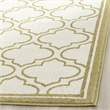 Pemberly Row Polypropylene Ivory Indoor Outdoor Rug - Runner 2'3