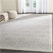 Pemberly Row Polypropylene Light Grey Indoor Outdoor Rug - 12' x 18'