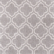 Pemberly Row Polypropylene Grey Indoor Outdoor Rug - 2'3