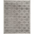 Pemberly Row Polypropylene Grey Indoor Outdoor Rug - 10' x 14'