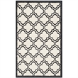 Pemberly Row Polypropylene Ivory Indoor Outdoor Rug - 3' x 5'