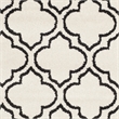 Pemberly Row Polypropylene Ivory Indoor Outdoor Rug - 4' x 6'