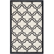 Pemberly Row Polypropylene Ivory Indoor Outdoor Rug - 5' x 8'