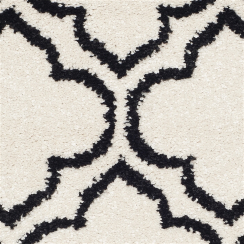 Pemberly Row Polypropylene Ivory Indoor Outdoor Rug - Runner 2'6