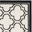 Pemberly Row Polypropylene Ivory Indoor Outdoor Rug - Square 7'