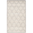 Pemberly Row Polypropylene Ivory Indoor Outdoor Rug - 3' x 5'