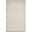 Pemberly Row Polypropylene Ivory Indoor Outdoor Rug - 6' x 9'