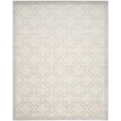 Pemberly Row Polypropylene Ivory Indoor Outdoor Rug - 8' x 10'