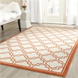 Pemberly Row Polypropylene Ivory Indoor Outdoor Rug - 3' x 5'