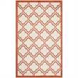 Pemberly Row Polypropylene Ivory Indoor Outdoor Rug - 3' x 5'