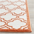 Pemberly Row Polypropylene Ivory Indoor Outdoor Rug - Runner 2'3