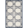 Pemberly Row Polypropylene Ivory Indoor Outdoor Rug - 3' x 5'
