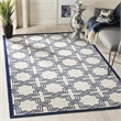 Pemberly Row Polypropylene Ivory Indoor Outdoor Rug - Runner 2'6
