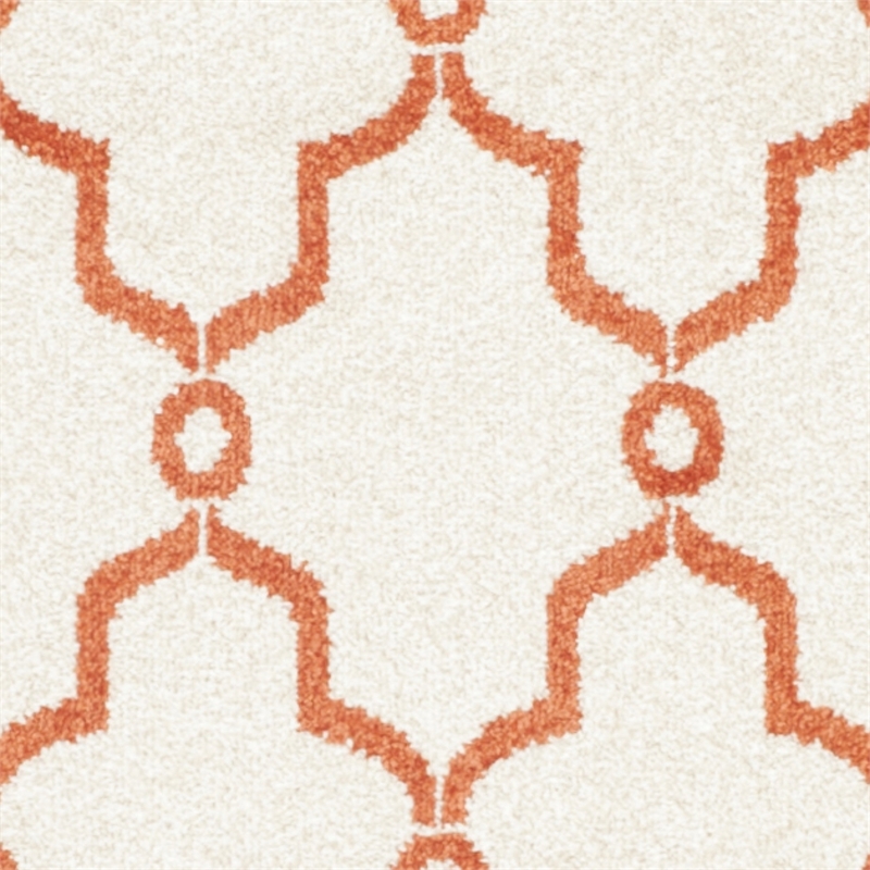 Pemberly Row Polypropylene Beige Indoor Outdoor Rug - 2'3