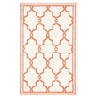 Pemberly Row Polypropylene Beige Indoor Outdoor Rug - 2'6