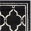 Pemberly Row Polypropylene Anthracite Indoor Outdoor Rug - 3' x 5'