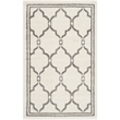 Pemberly Row Polypropylene Ivory Indoor Outdoor Rug - Runner 2'6