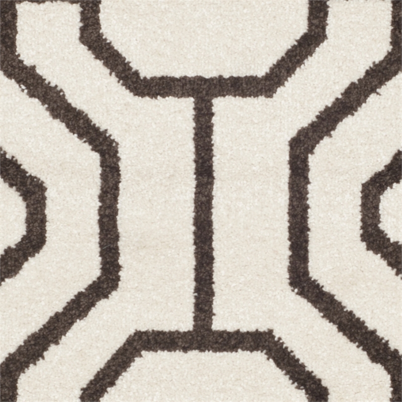 Pemberly Row Polypropylene Ivory Indoor Outdoor Rug - 3' x 5'