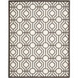Pemberly Row Polypropylene Ivory Indoor Outdoor Rug - 8' x 10'