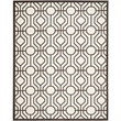 Pemberly Row Polypropylene Ivory Indoor Outdoor Rug - 9' x 12'