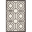 Pemberly Row Polypropylene Ivory Indoor Outdoor Rug - Runner 2'6