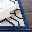 Pemberly Row Polypropylene Ivory Indoor Outdoor Rug - 9' x 12'