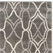 Pemberly Row Polypropylene Grey Indoor Outdoor Rug - 8' x 10'