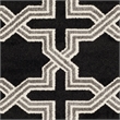 Pemberly Row Polypropylene Anthracite Indoor Outdoor Rug - 8' x 10'