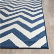 Pemberly Row Polypropylene Navy Indoor Outdoor Rug - 10' x 14'