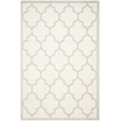 Pemberly Row Polypropylene Beige Indoor Outdoor Rug - 6' x 9'