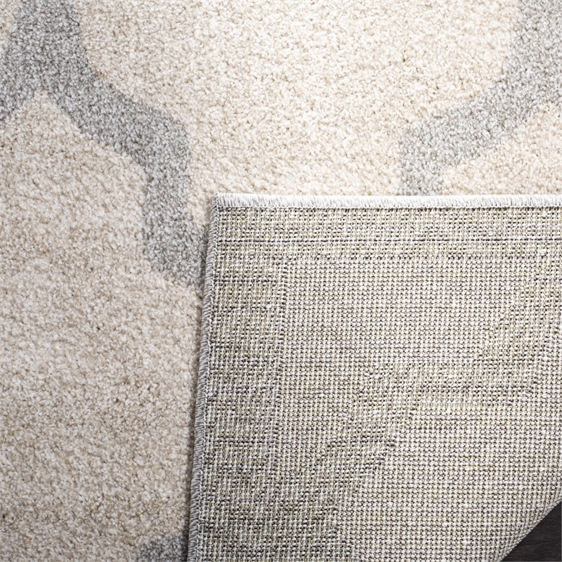 Pemberly Row Polypropylene Beige Indoor Outdoor Rug - 8' x 10'