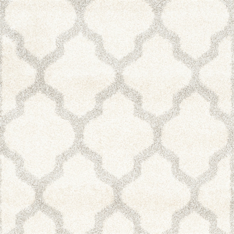 Pemberly Row Polypropylene Beige Indoor Outdoor Rug - Runner 2'3