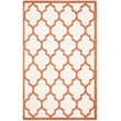 Pemberly Row Polypropylene Beige Indoor Outdoor Rug - 4' x 6'