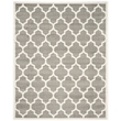Pemberly Row Polypropylene Dark Grey Indoor Outdoor Rug - 9' x 12'