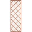 Pemberly Row Polypropylene Beige Indoor Outdoor Rug - 2'3