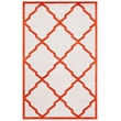Pemberly Row Polypropylene Beige Indoor Outdoor Rug - 4' x 6'