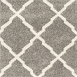 Pemberly Row Polypropylene Dark Grey Indoor Outdoor Rug - 2'3