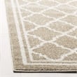 Pemberly Row Polypropylene Wheat Indoor Outdoor Rug - 4' x 6'