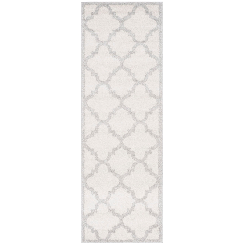 Pemberly Row Polypropylene Beige Indoor Outdoor Rug - 2'3