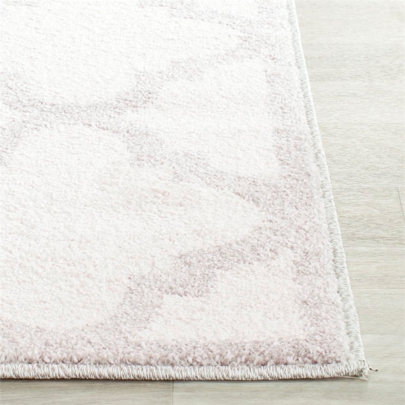 Pemberly Row Polypropylene Beige Indoor Outdoor Rug - 2'3