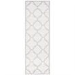 Pemberly Row Polypropylene Beige Indoor Outdoor Rug - 2'3
