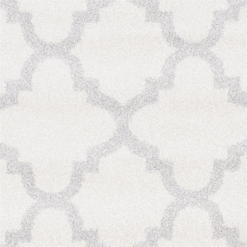 Pemberly Row Polypropylene Beige Indoor Outdoor Rug - 2'3