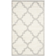 Pemberly Row Polypropylene Beige Indoor Outdoor Rug - 3' x 5'