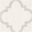 Pemberly Row Polypropylene Beige Indoor Outdoor Rug - Round 5'