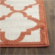 Pemberly Row Polypropylene Beige Indoor Outdoor Rug - 2'3