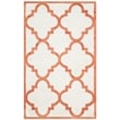 Pemberly Row Polypropylene Beige Indoor Outdoor Rug - 4' x 6'