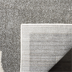 Pemberly Row Polypropylene Dark Grey Indoor Outdoor Rug - 10' x 14'