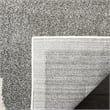 Pemberly Row Polypropylene Dark Grey Indoor Outdoor Rug - Runner 2'3
