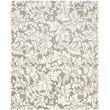 Pemberly Row Polypropylene Dark Grey Indoor Outdoor Rug - 8' x 10'