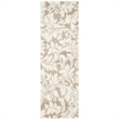 Pemberly Row Polypropylene Wheat Indoor Outdoor Rug - Runner 2'3